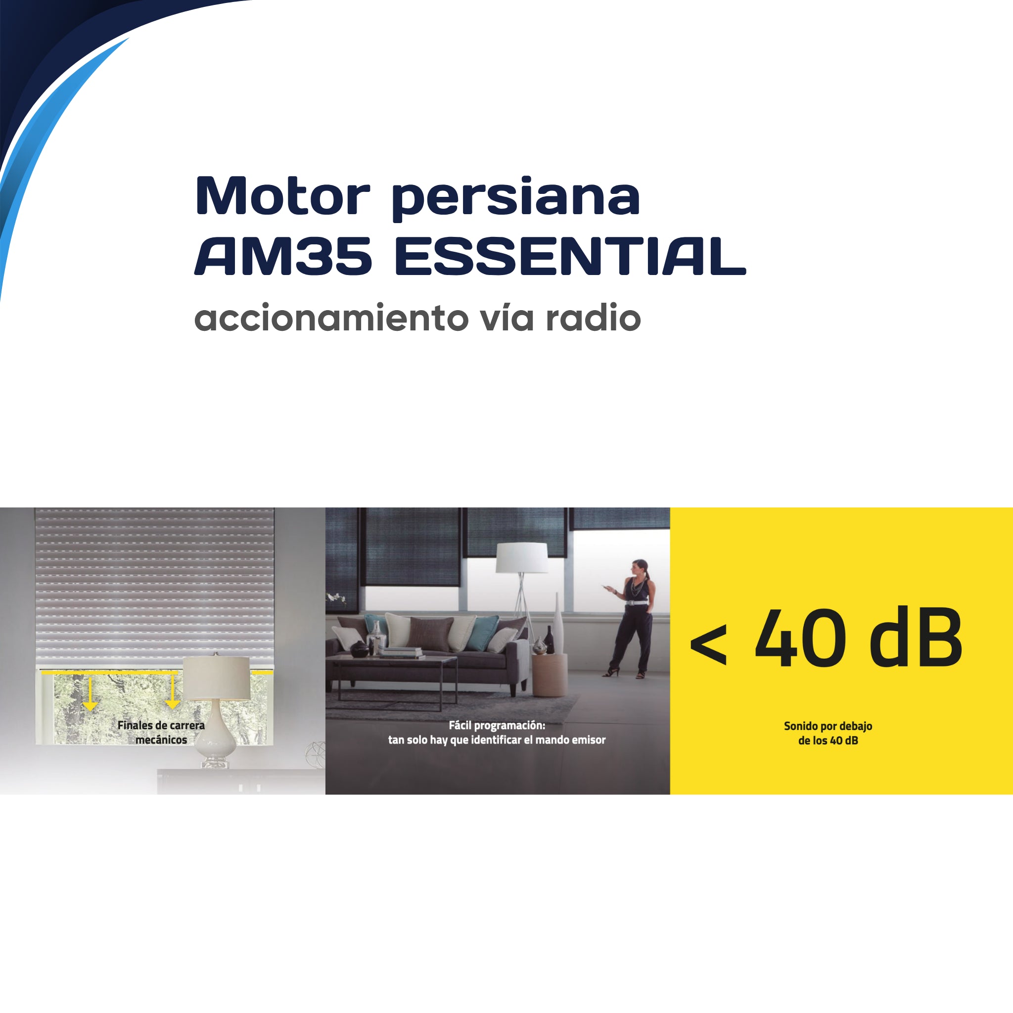 Motor persiana AOK AM35 Essential