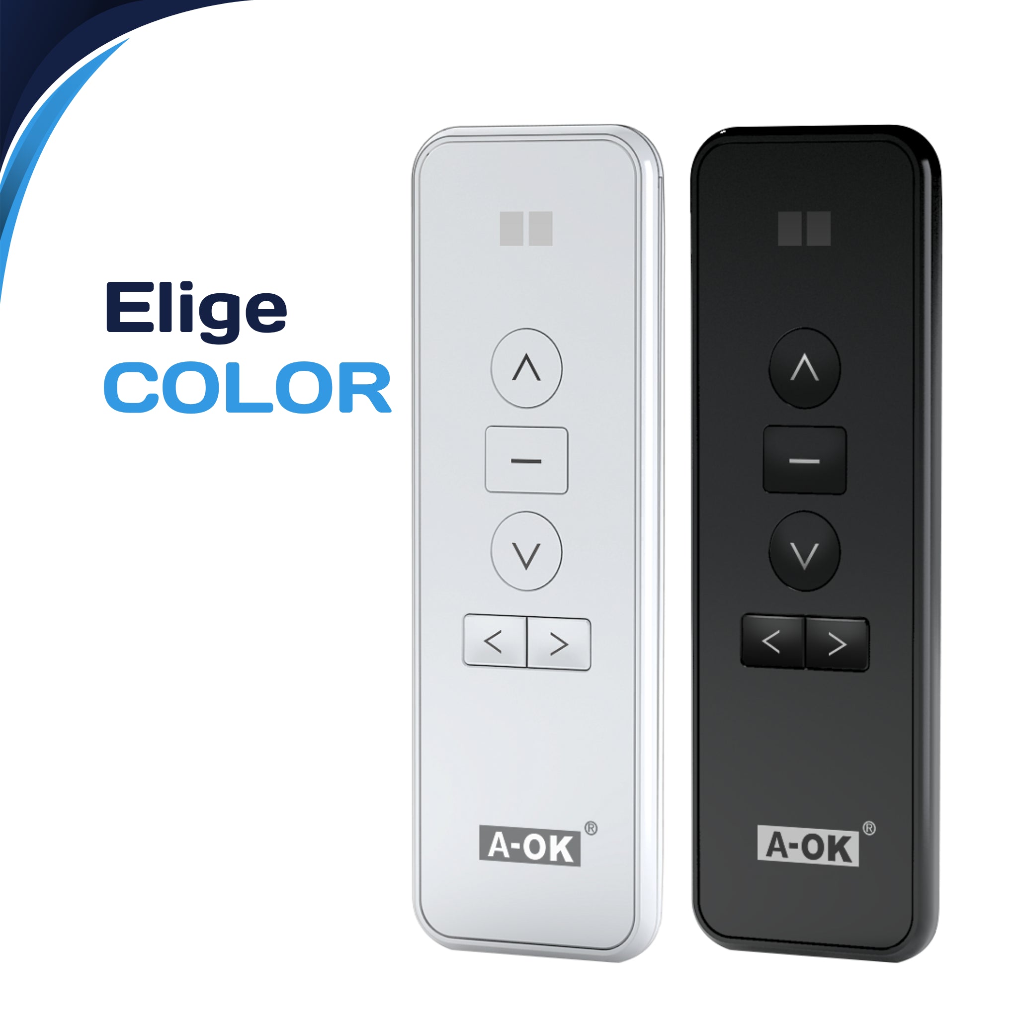 Mando emisor AOK Premium 2 canales