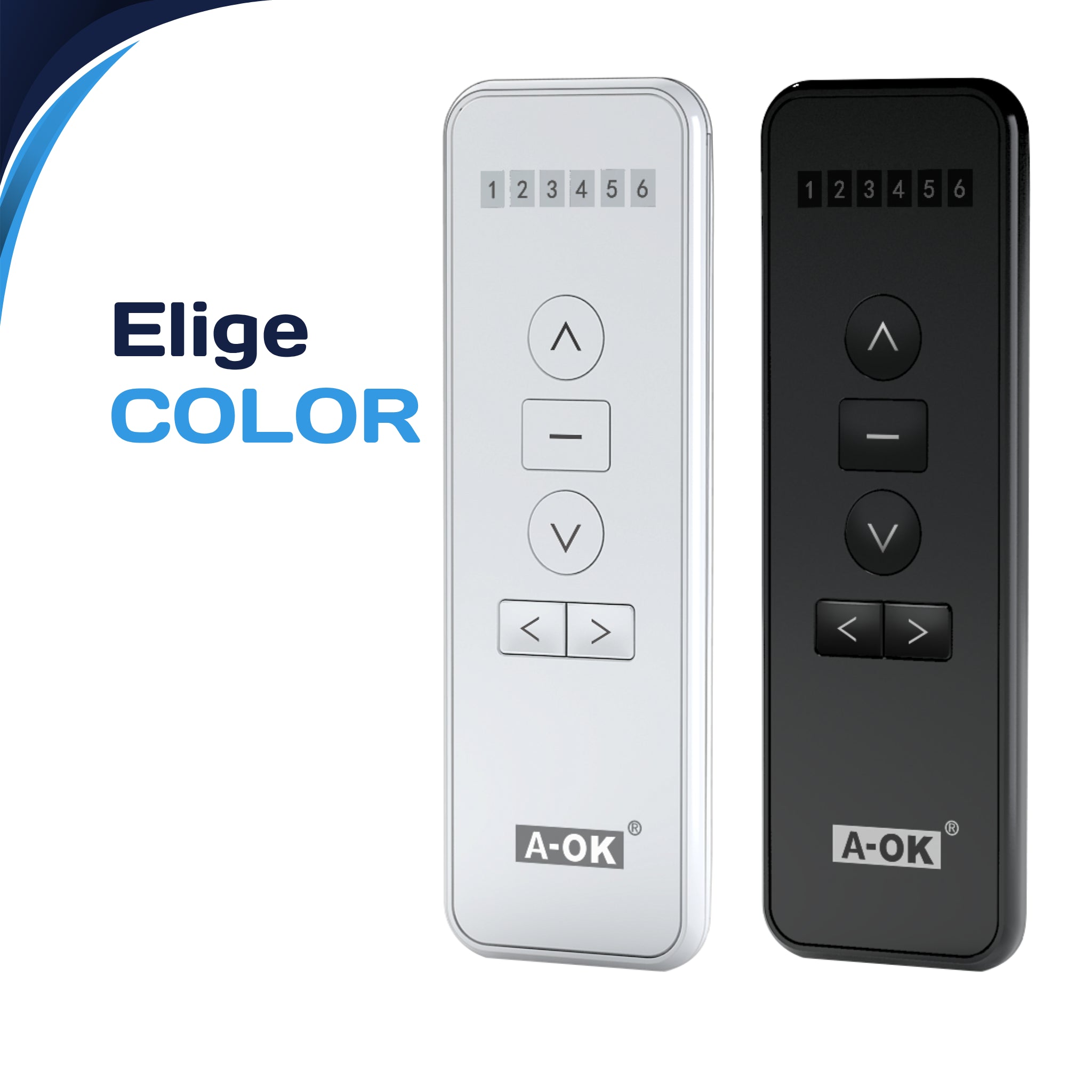 Mando emisor AOK Premium 6 canales