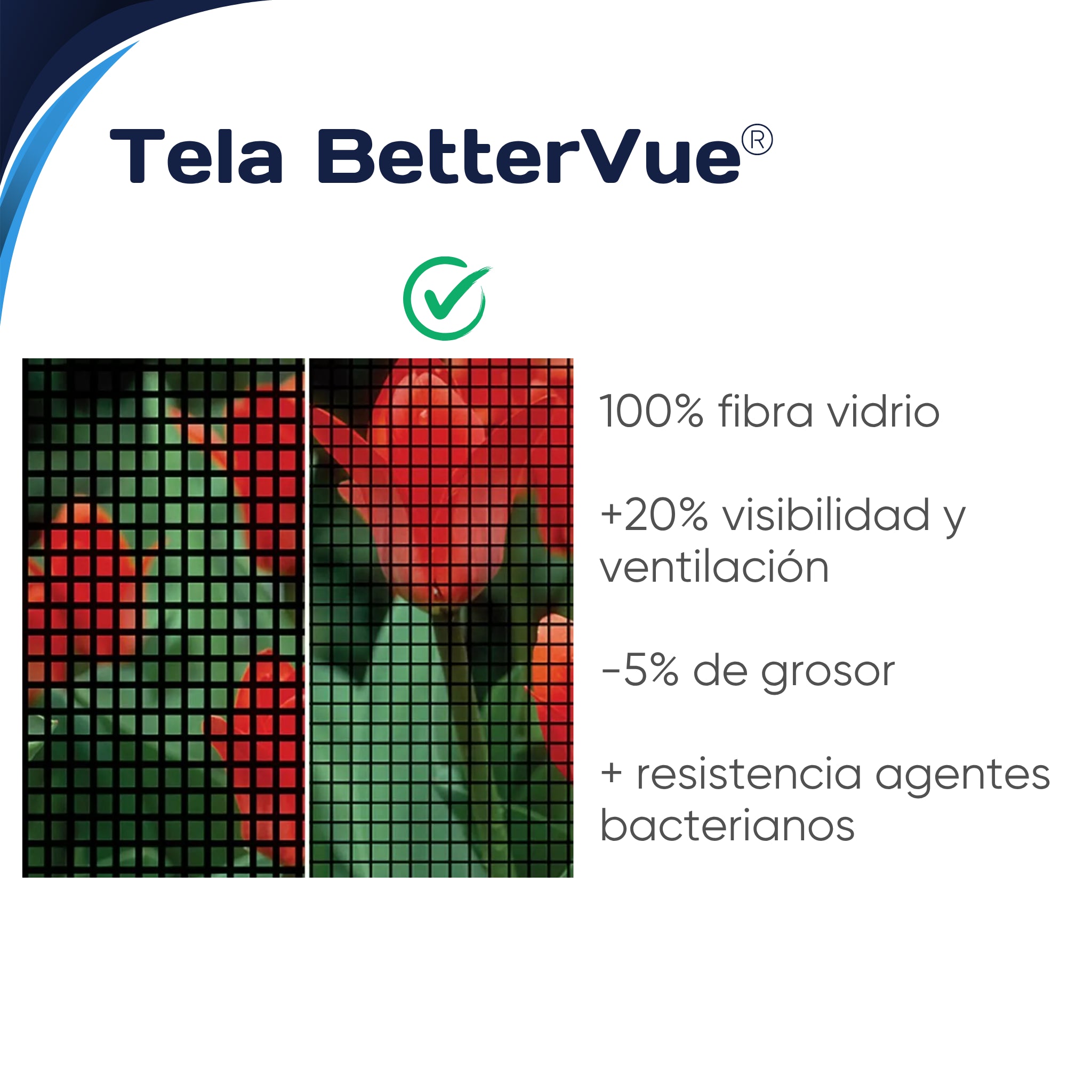 Mosquitera enrollable vertical WIND