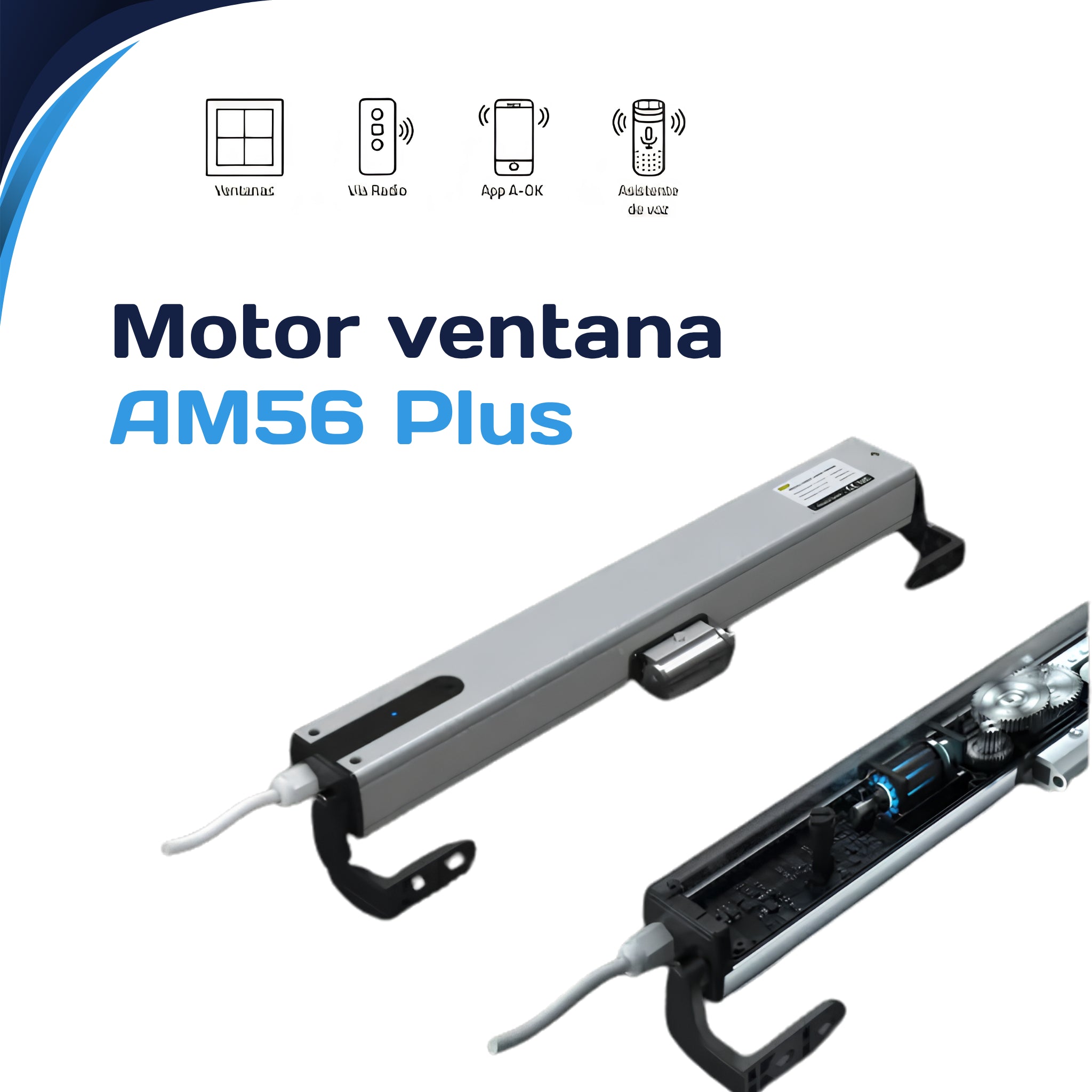 Motor de ventana AOK AM56 Plus