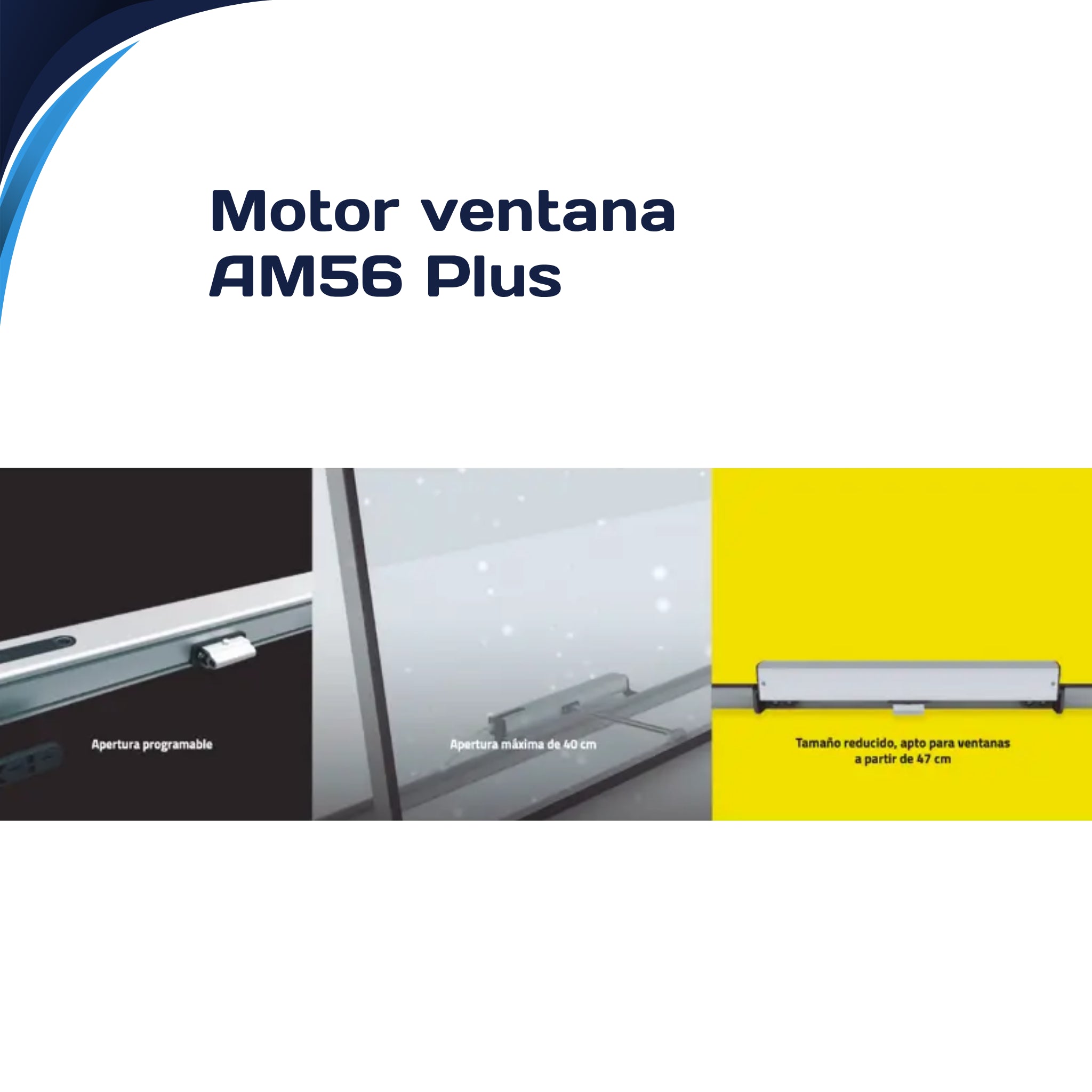 Motor de ventana AOK AM56 Plus