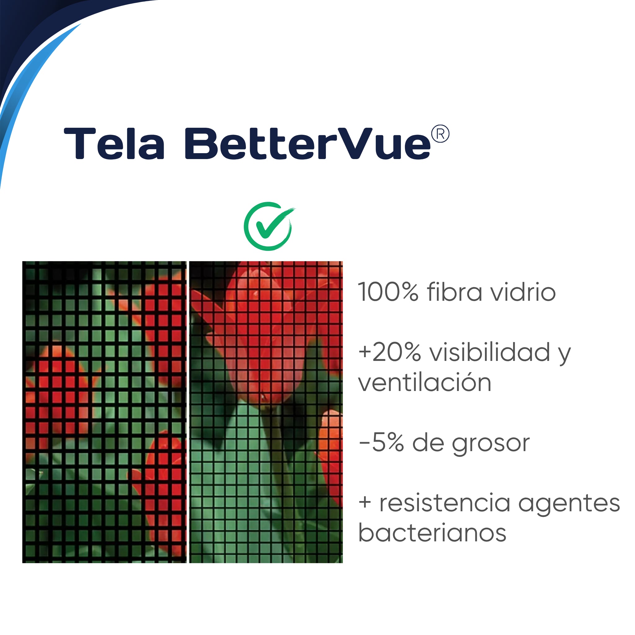 Mosquitera enrollable lateral para puertas WIND 1 hoja