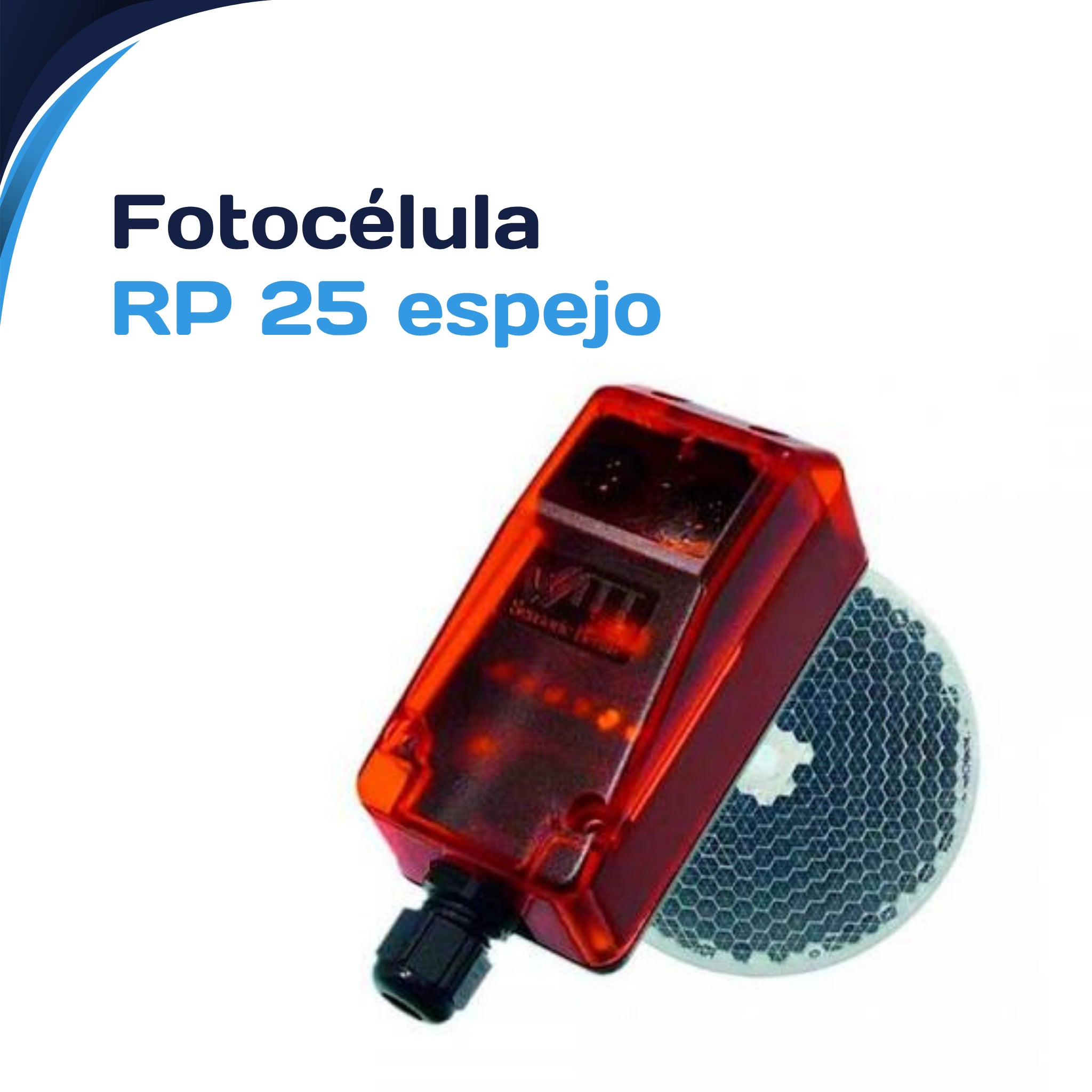 Fotocélula espejo SOMMER RP25