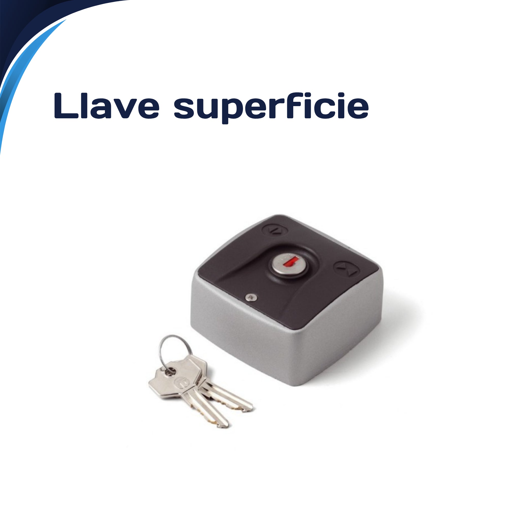Llave de superficie SME2 para puerta automática