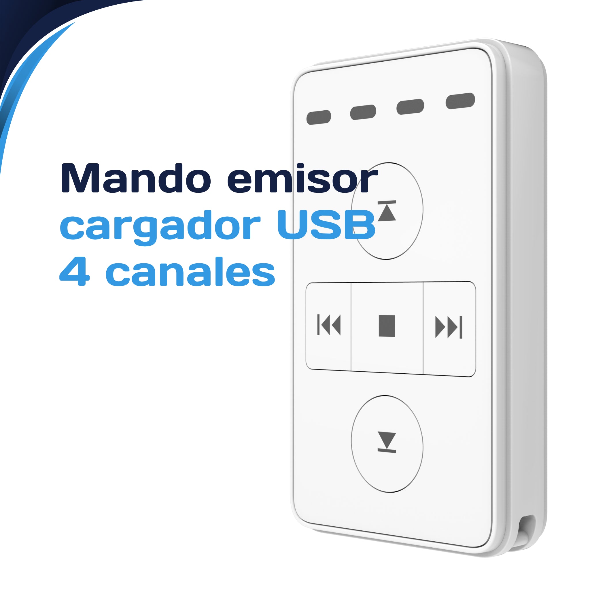 Mando emisor USB AOK 4 canales
