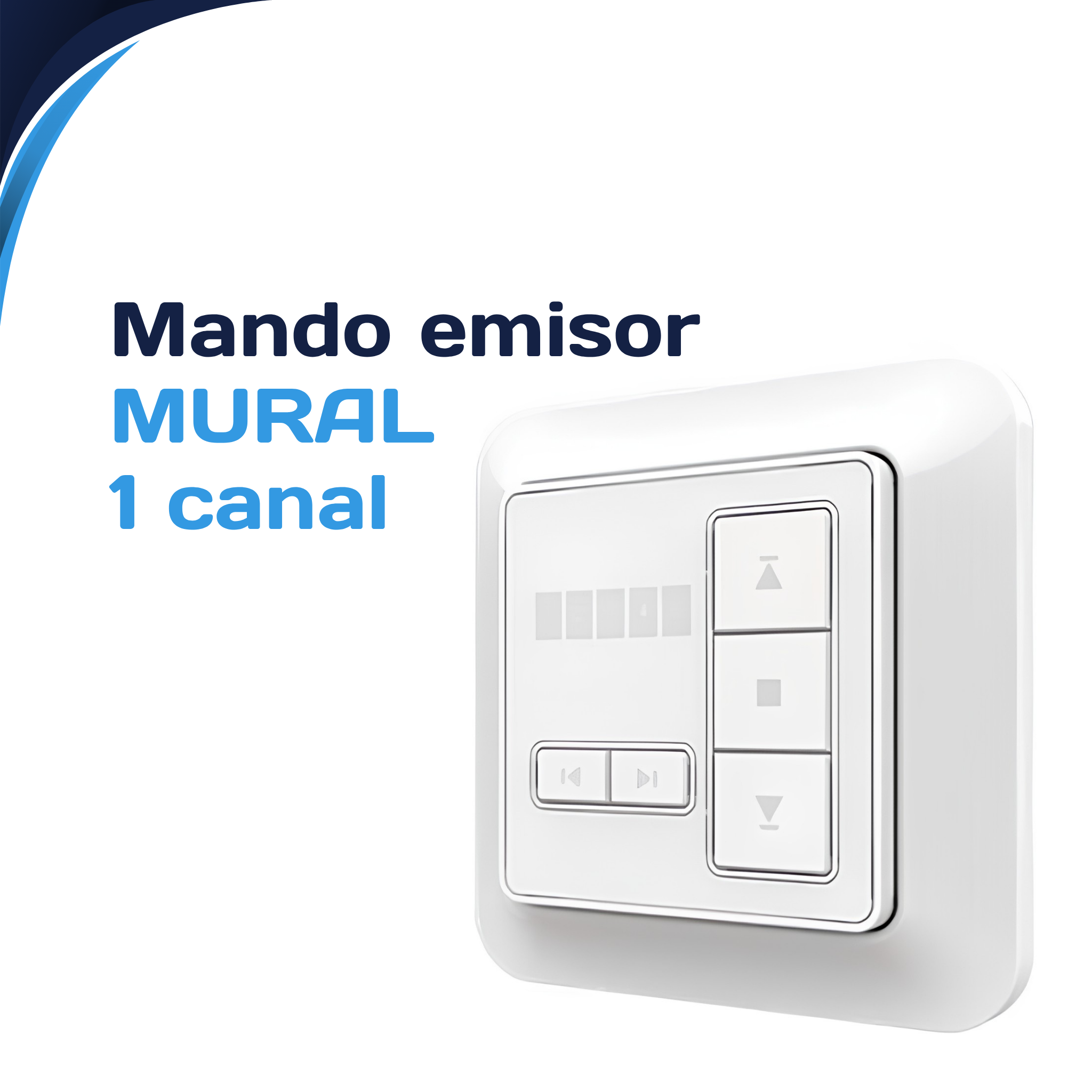 Mando mural AOK 1 canal