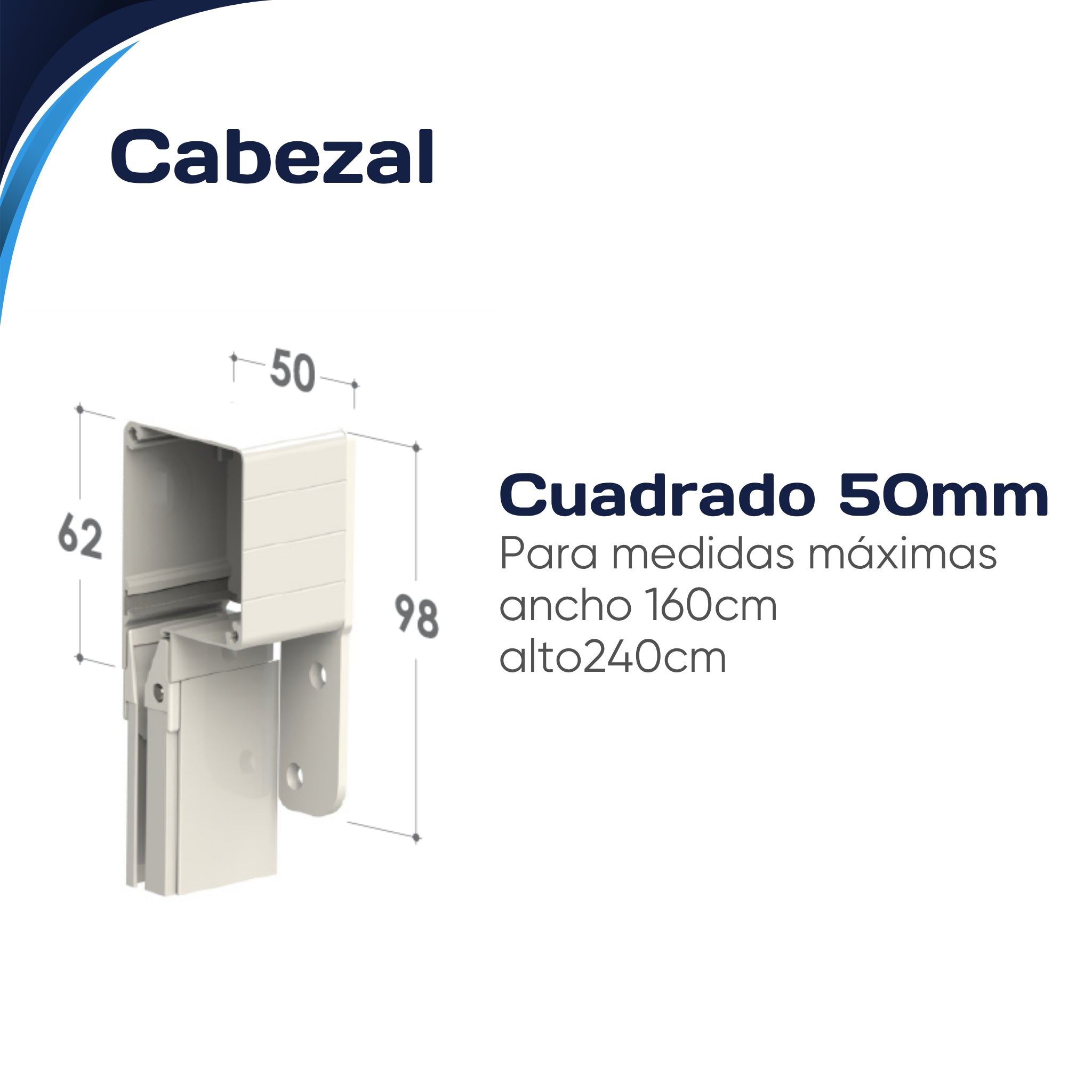 Mosquitera antiviento con botones VERA