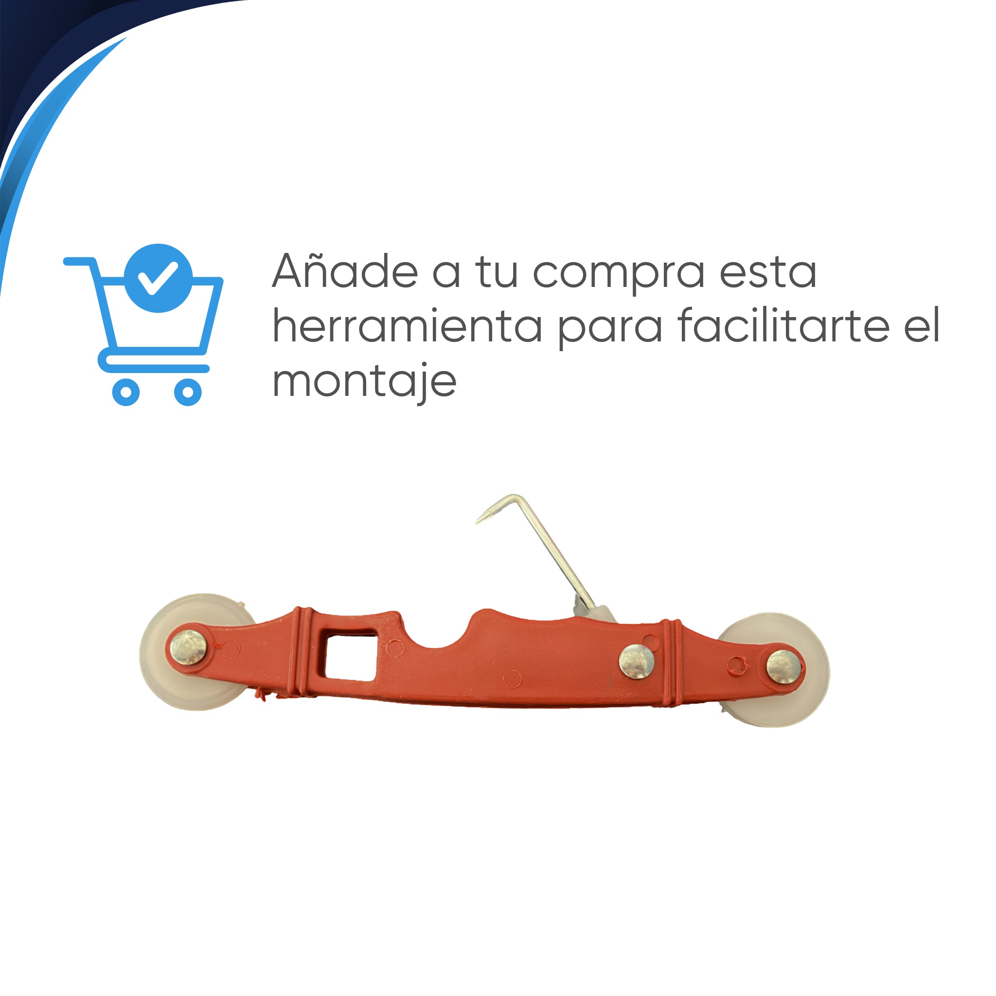 [KIT] Mosquitera CORREDERA desmontada con tela de fibra