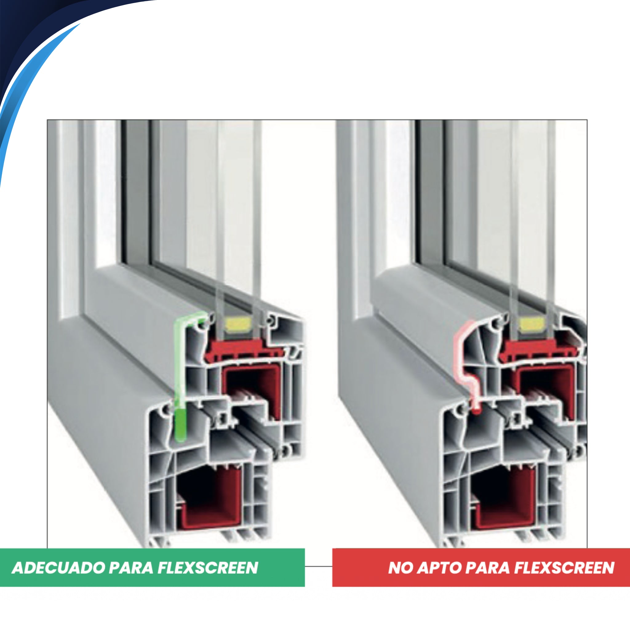 Mosquitera flexible FLEXSCREEN