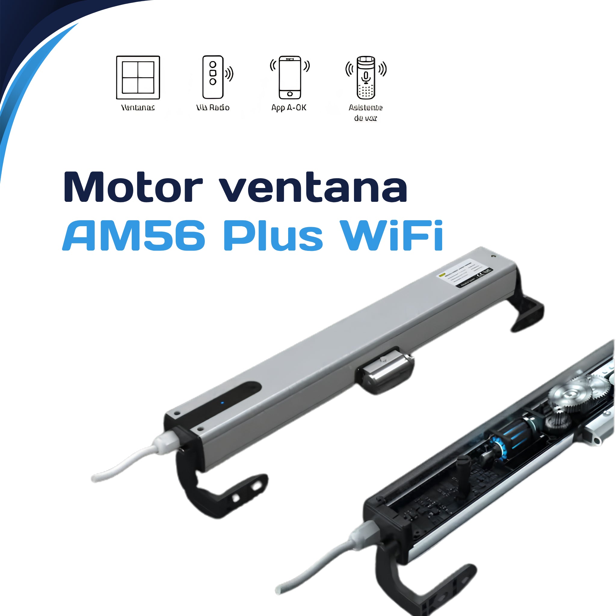 Motor de ventana AOK AM56 Plus WiFi